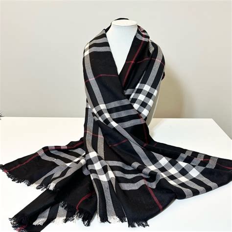 burberry raspberry sorbet check scarf|burberry scarf.